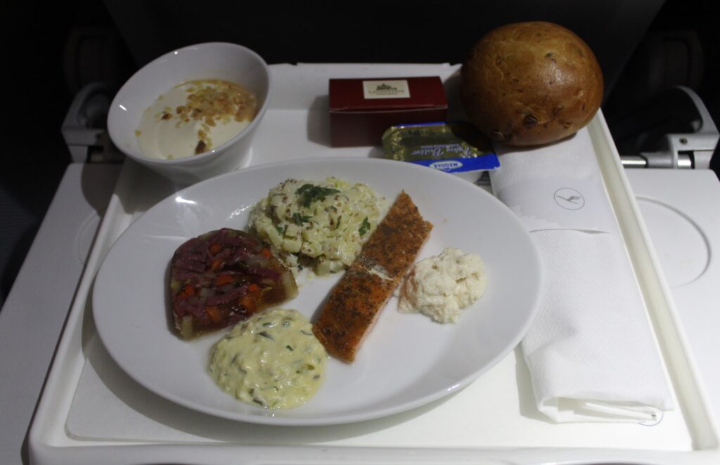 Lufthansa Business Class Frankfurt-Rome