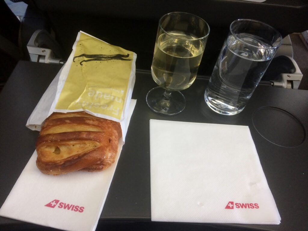 Swiss Business Class Amsterdam-Zürich