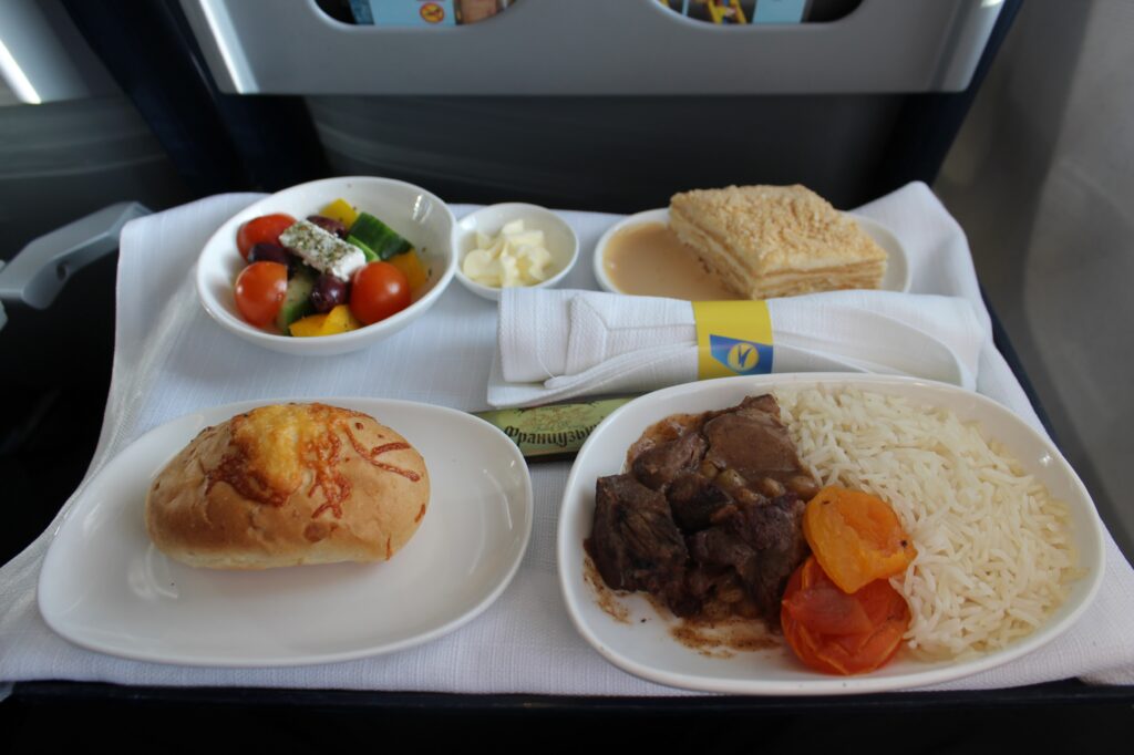 Ukraine International Airlines Business Class Stockholm-Kiev