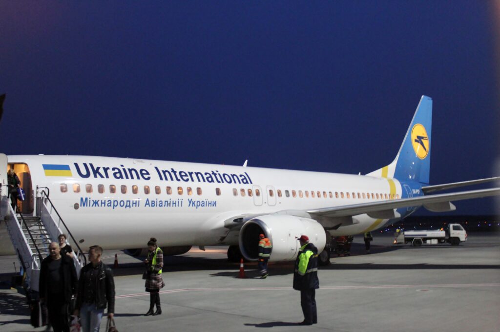Ukraine International Airlines Business Class Stockholm-Kiev