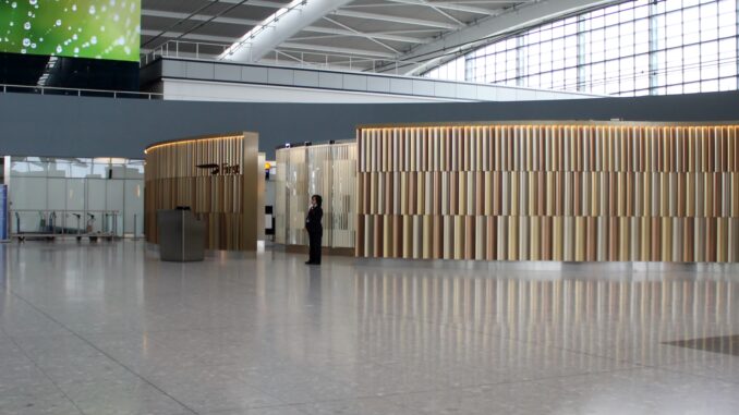 British Airways First Wing London Heathrow terminal 5