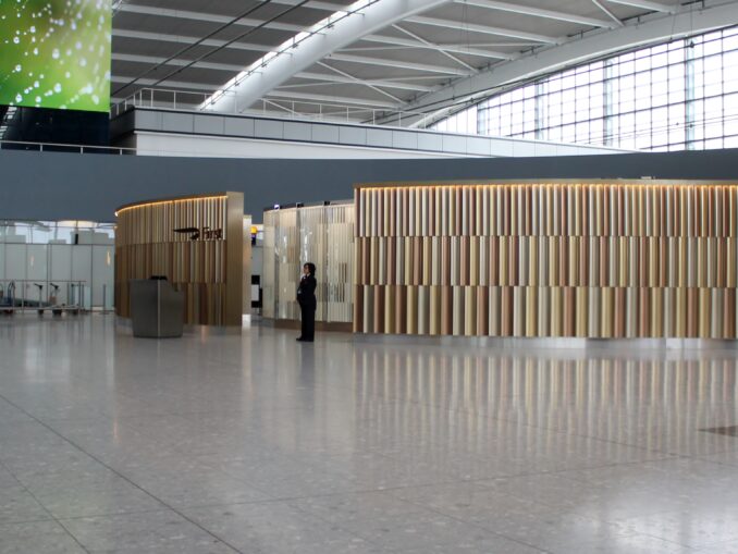 British Airways First Wing London Heathrow terminal 5