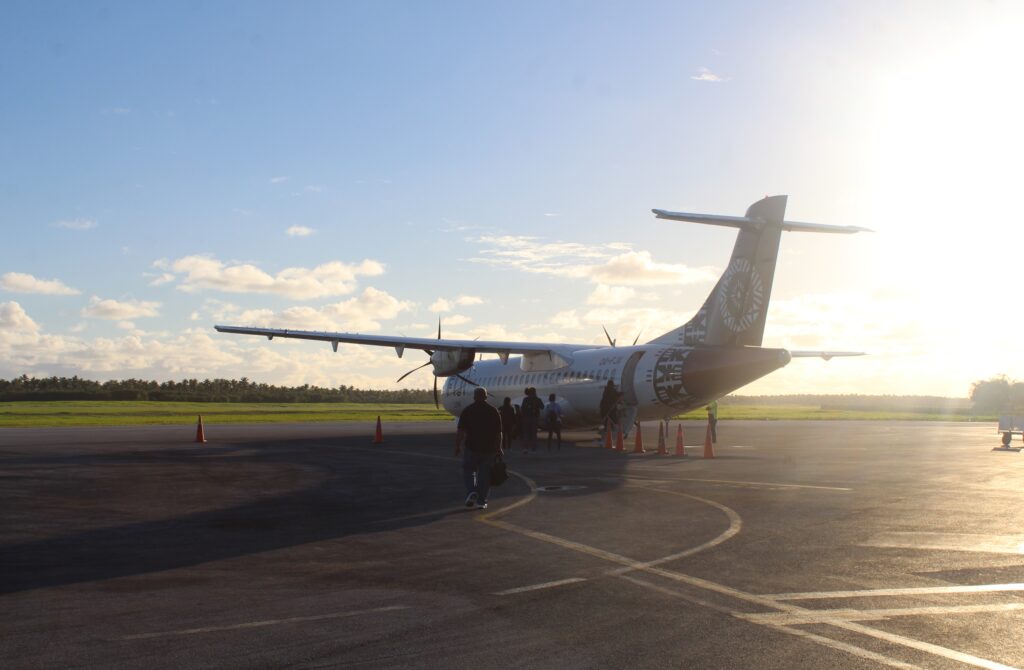 Fiji Airways Business Class Tonga Nuku'alofa-Nadi