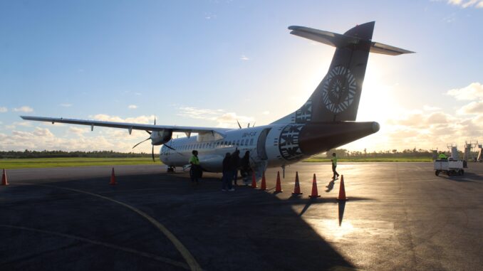 Fiji Airways Business Class Tonga Nuku'alofa-Nadi