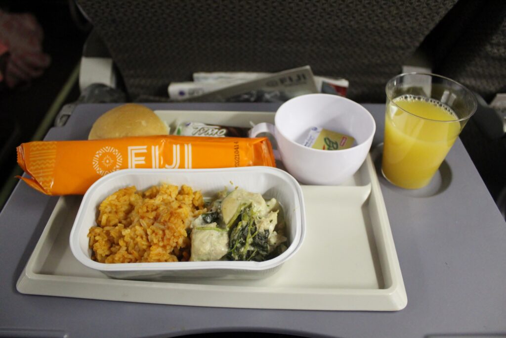 Fiji Airways Economy Class Nadi-Auckland