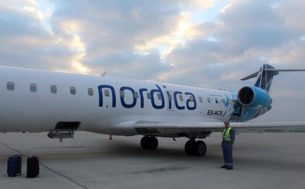 Pre-ordered breakfast it Nordica economy class