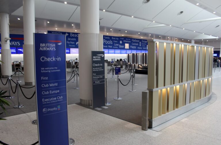 Photos: The new home of British Airways in the South Terminal at London ...