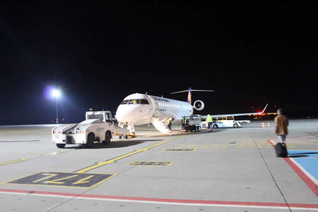 Lufthansa Cityline Business Class Poznan-Munich