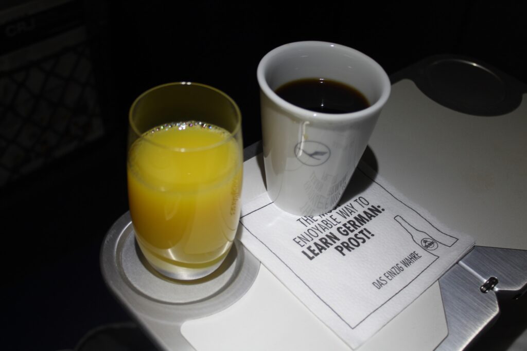 Lufthansa Cityline Business Class Poznan-Munich