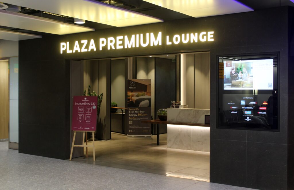 Plaza Premium Arrivals Lounge, London Heathrow, Terminal 4