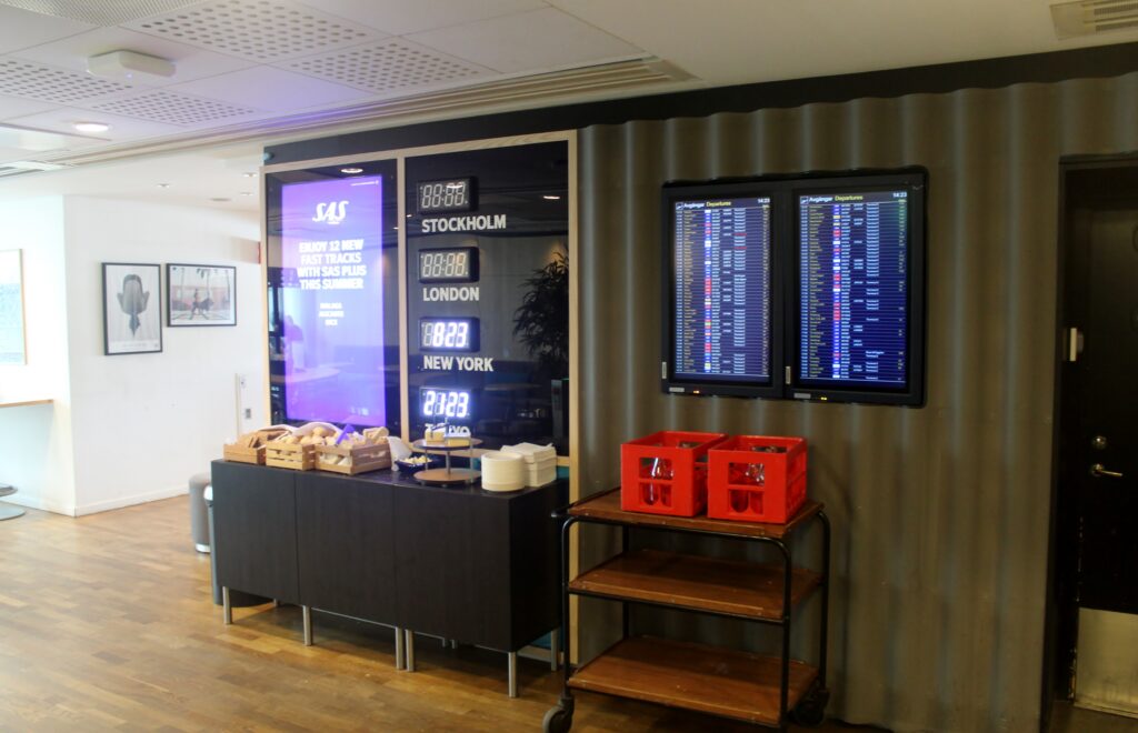 SAS Domestic Lounge, Stockholm Arlanda, Terminal 4
