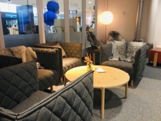 The new BRA Lounge at Stockholm Bromma airport