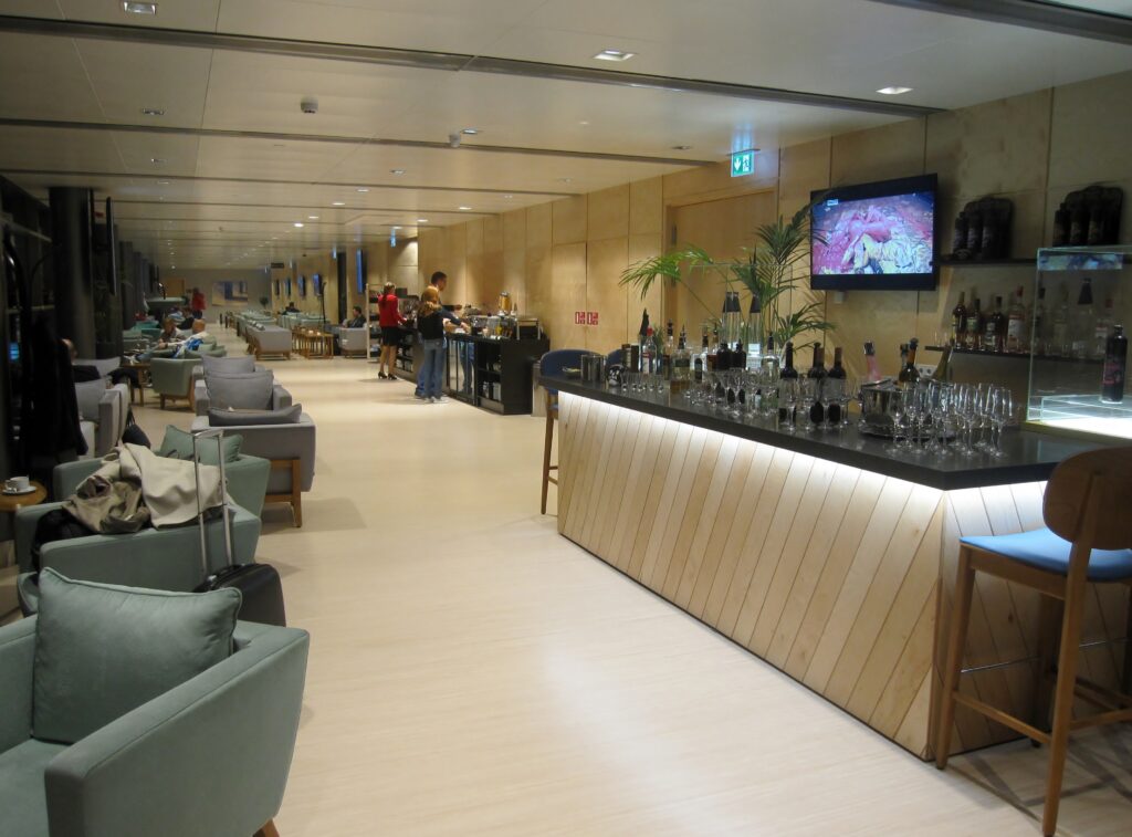 The new Primeclass Lounge at Riga Airport