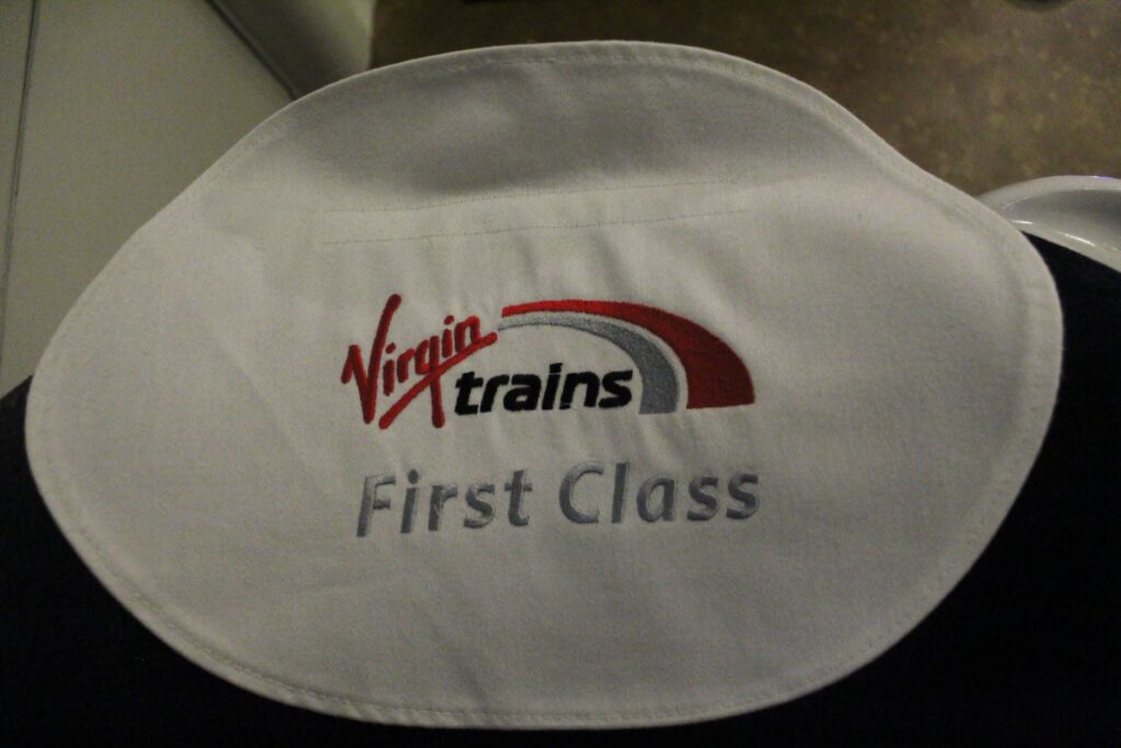 Virgin Trains First Class London Euston-Liverpool