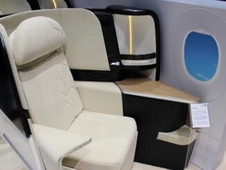 Zodiac Aerospace Cirrus NG business class seat