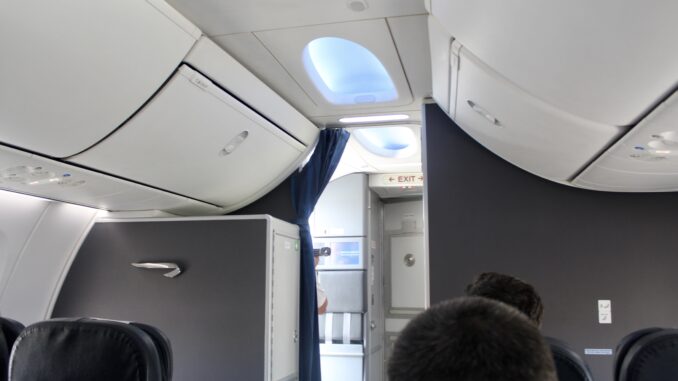 British Airways Comair Club Business Class Johannesburg-Cape Town