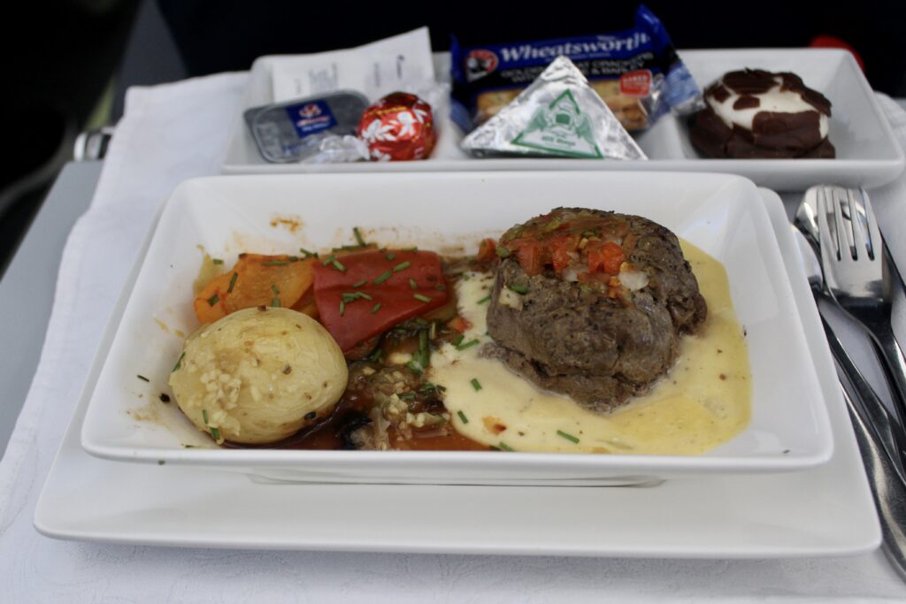 British Airways Comair Club Business Class Johannesburg-Cape Town