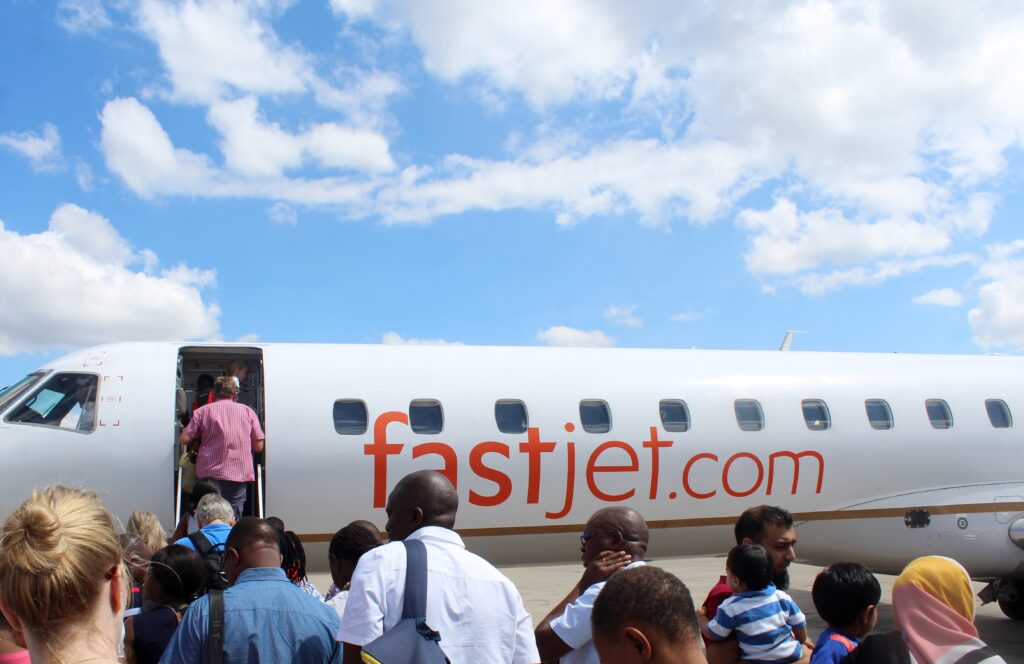 Fastjet Zimbabwe Harare-Johannesburg