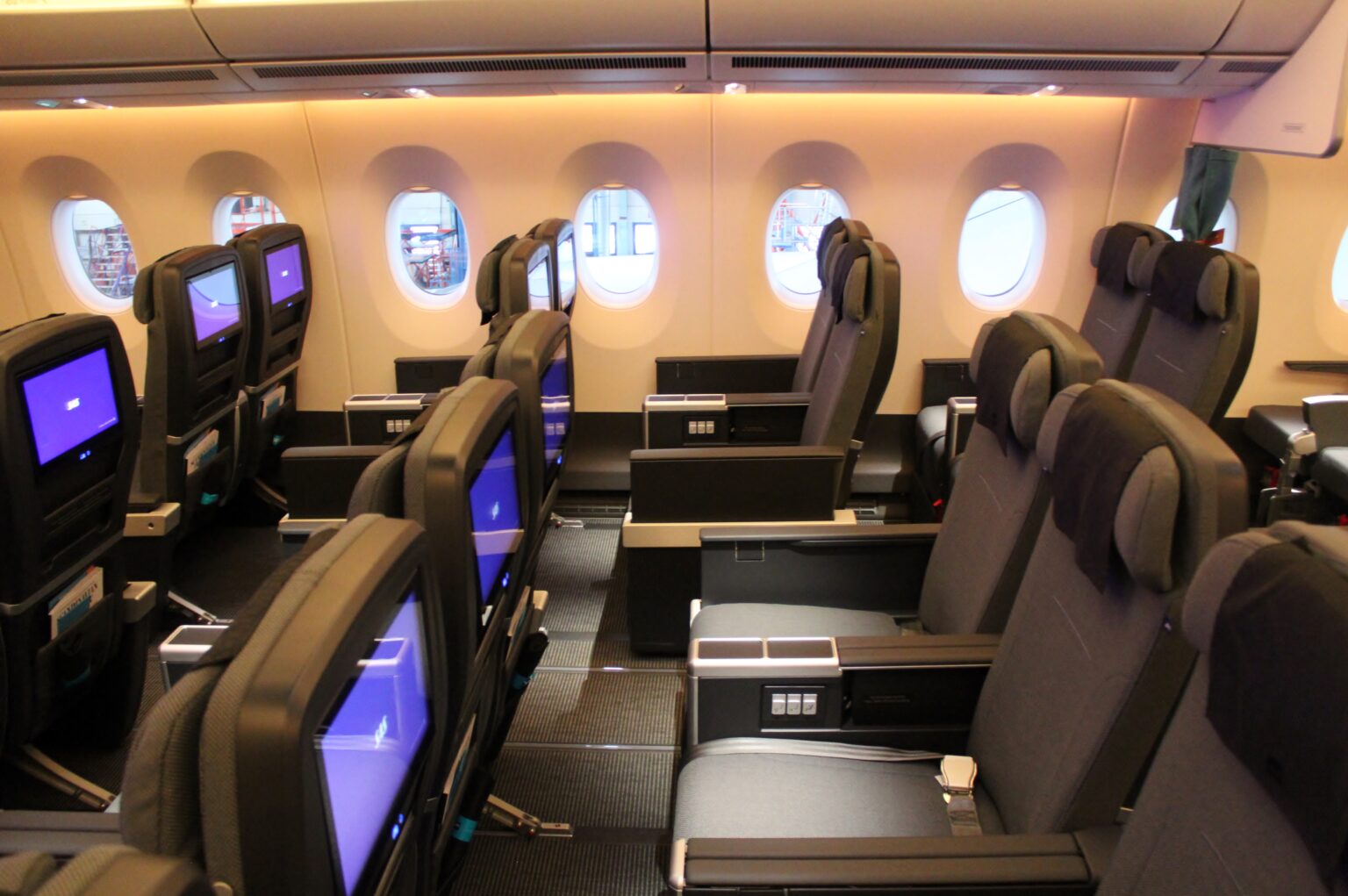 Photos Inside The New Sas Airbus A350 With Sas Business Sas Plus And