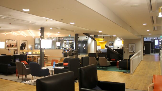 The SAS Gold Lounge at Stockholm Arlanda terminal 5