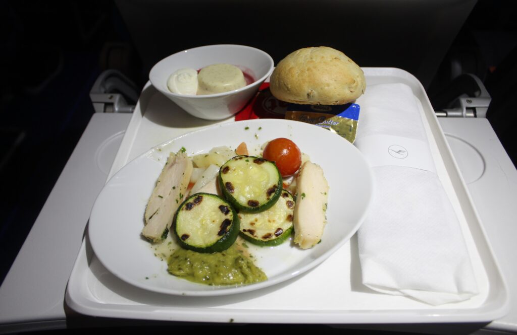 Lufthansa business class Stockholm-Munich