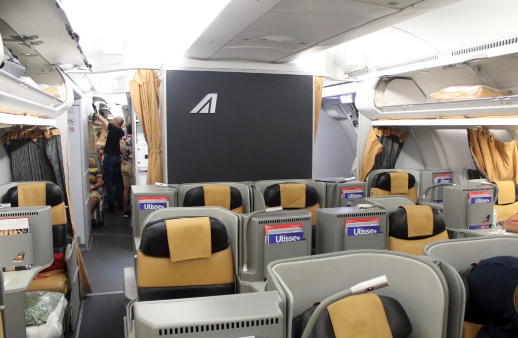 Alitalia Business Class Johannesburg-Rome