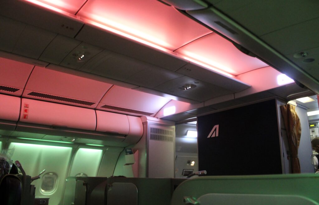 Alitalia Business Class Johannesburg-Rome