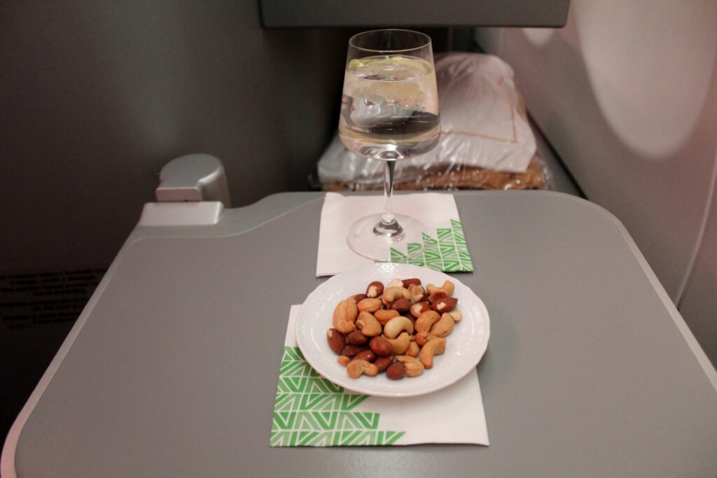 Alitalia Business Class Johannesburg-Rome