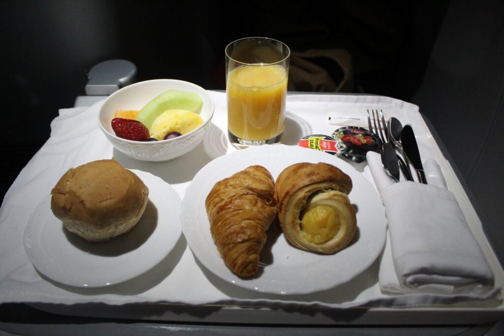 Alitalia Business Class Johannesburg-Rome