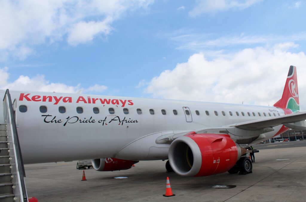 Kenya Airways Business Class Nairobi-Maputo