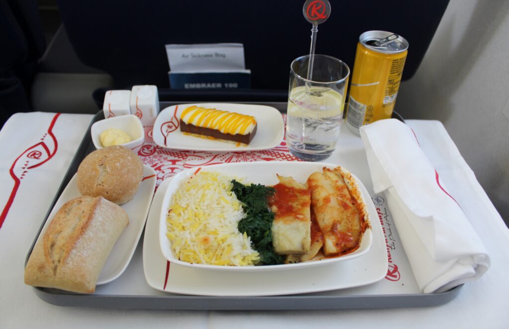 Kenya Airways Business Class Nairobi-Maputo