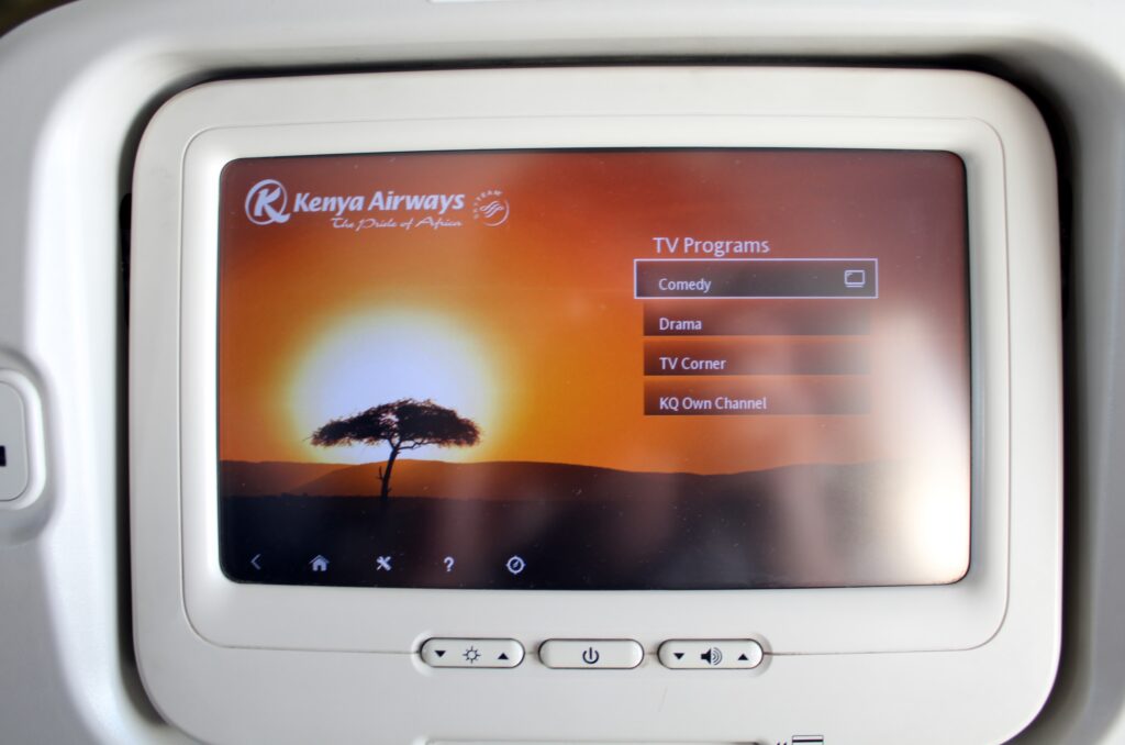 Kenya Airways Business Class Nairobi-Maputo