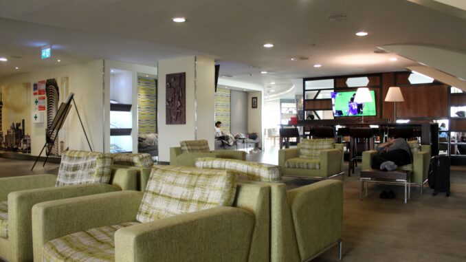 Kenya Airways Pride Lounge Nairobi