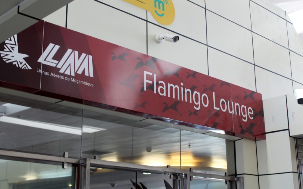 LAM Flamingo Lounge, Maputo, International Terminal