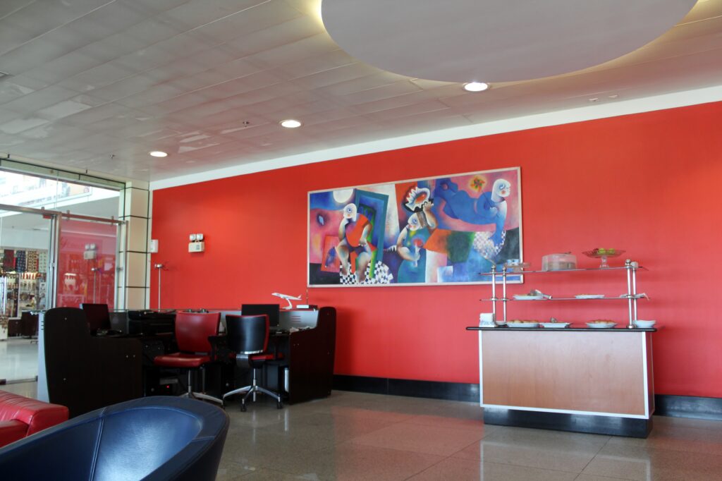 LAM Flamingo Lounge, Maputo, International Terminal