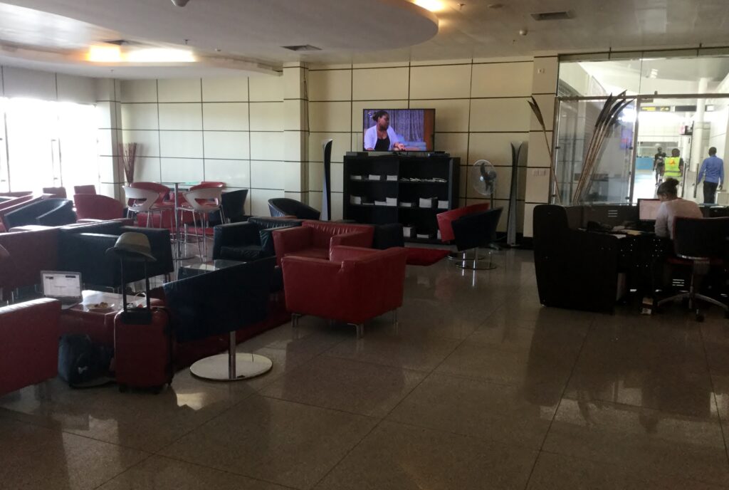 LAM Flamingo Lounge, Maputo, International Terminal