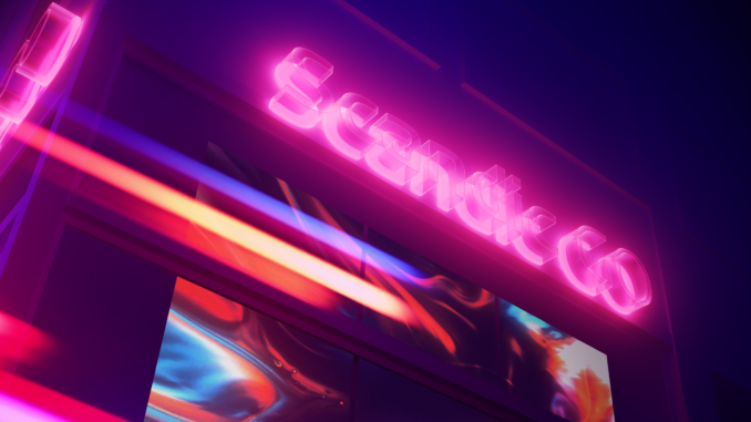 Scandic GO Neon sign