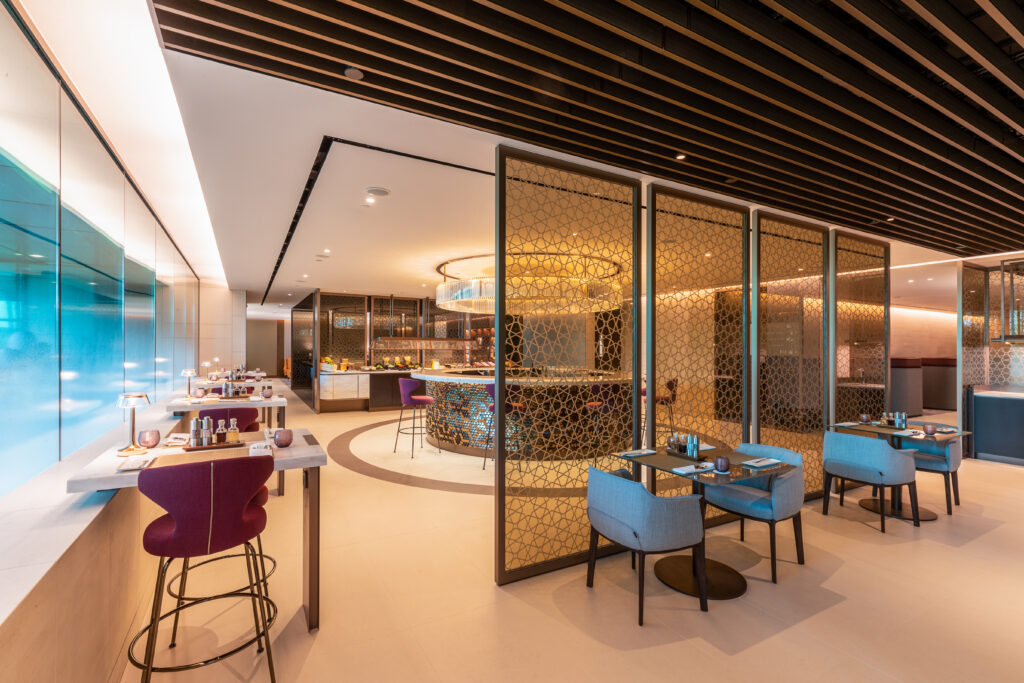Qatar Airways Premium Lounge, Singapore Changi