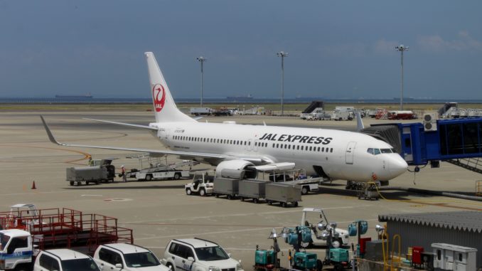 JAL Japan Airlines Business Class Tokyo Narita-Nagoya